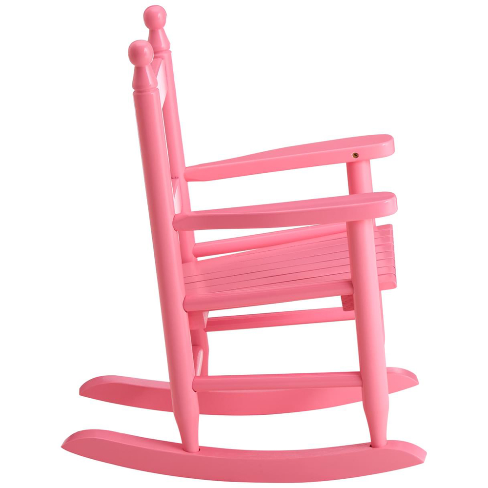 Premier Housewares Kids Pink Rocking Chair Image 4
