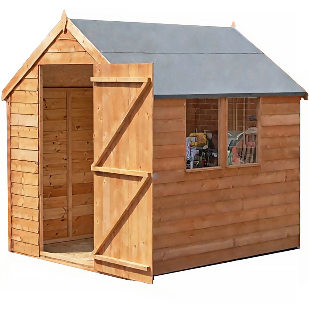 Shire 7 x 5ft Dip Treated Overlap Shed Image 2