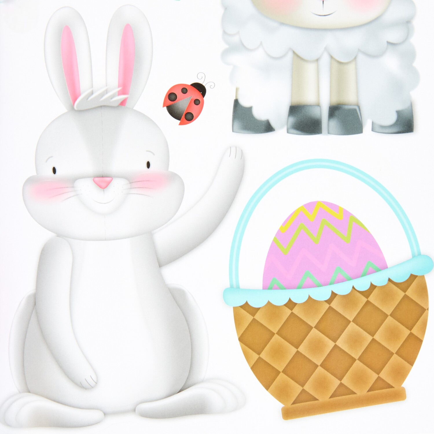 Easter Colouring and Sticker Book Image 5