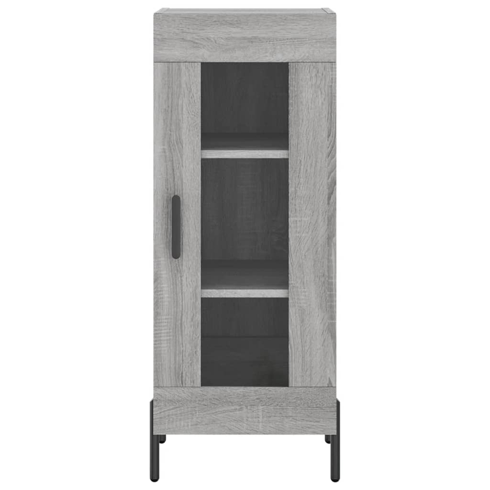 vidaXL 2 Door Grey Sonoma Highboard Image 6