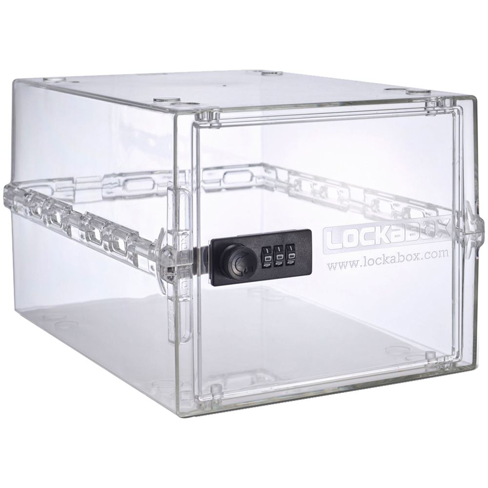 Lockabox One Crystal Lockable Safe Box 10.5L Image 1