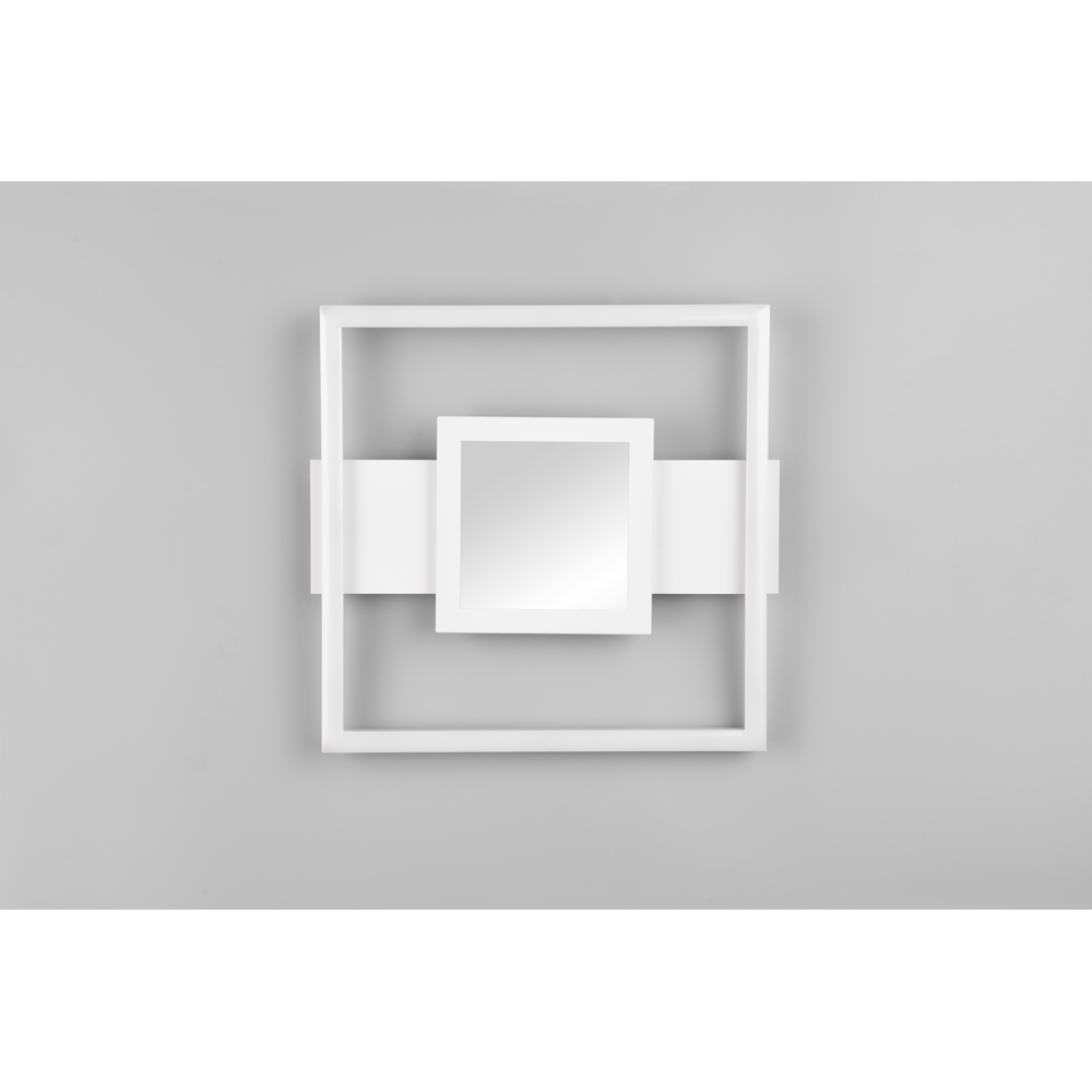 TRIO Wheeler White Matt Integrated LED Ceiling Light Image 5