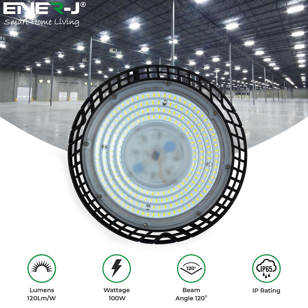 ENER-J 100W 4000K UFO LED High Bay Image 5