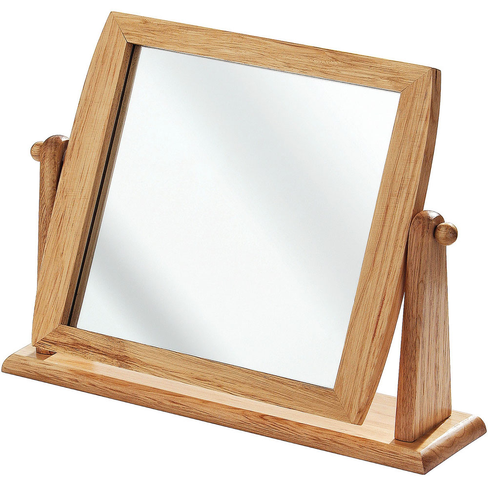 Premier Housewares Natural Dressing Table Mirror Image 3