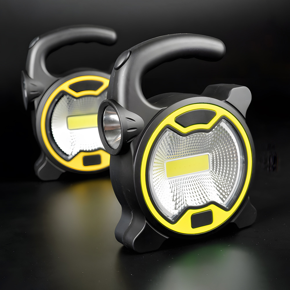 Avilo COB Work Light Portable Hand Lantern with Carry Handle 2 Pack Image 2