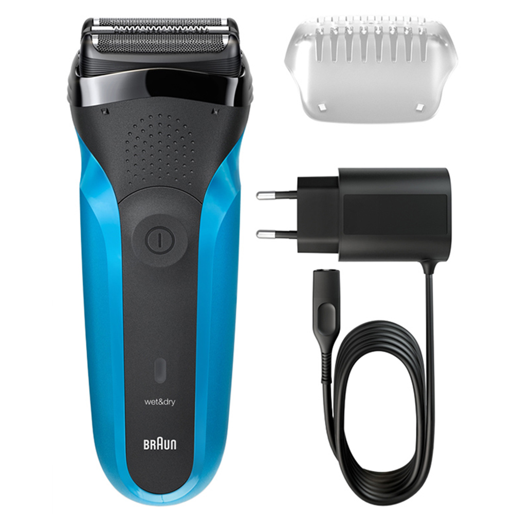 Braun Series 3 310 Electric Shaver Black Image 2