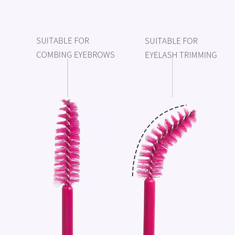 ATEK Hot Pink Disposable Mascara Wand 50 Pack Image 6