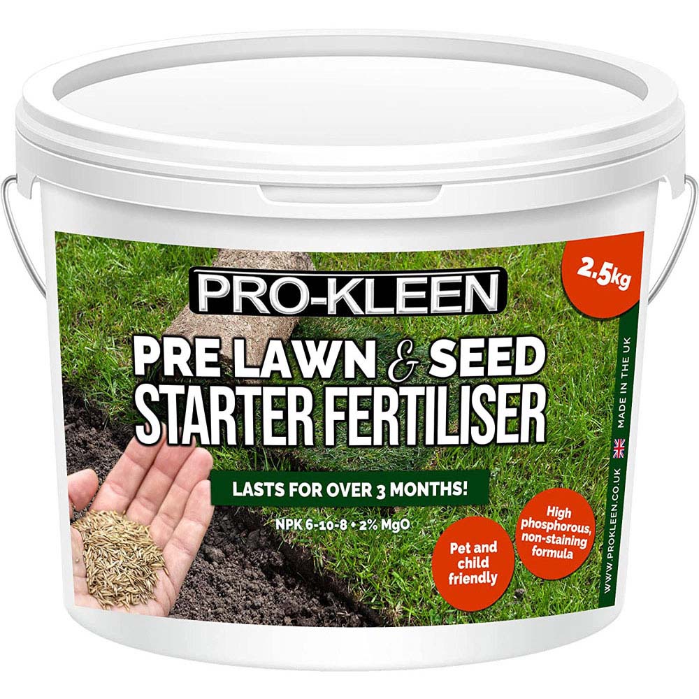 Pro-Kleen Pre Lawn and Seed Starter Fertiliser 2.5kg Image 1