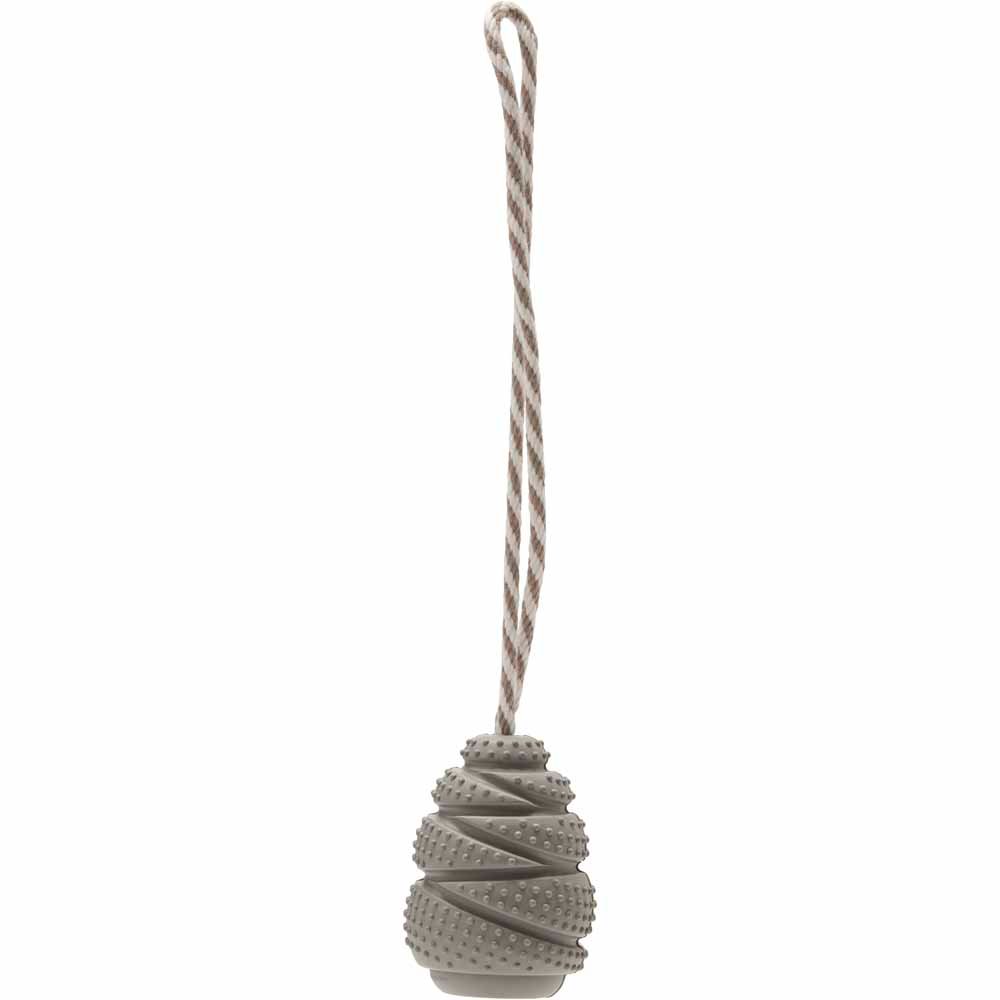 Single Rosewood Rope and Rubber Dog Toy in Assorted styles Image 3