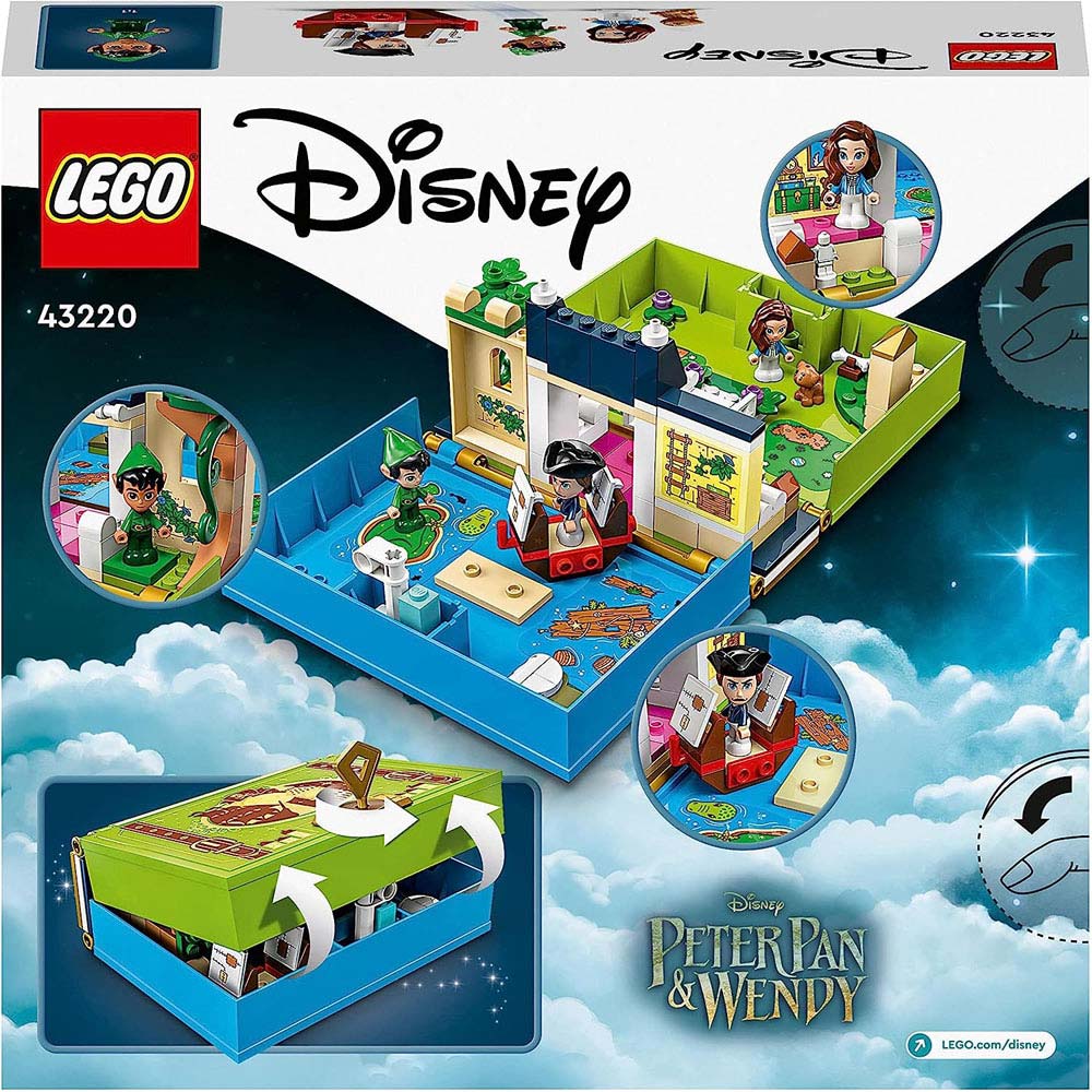 LEGO 43220 Disney Peter Pan and Wendy Classic Animation Set Image 8