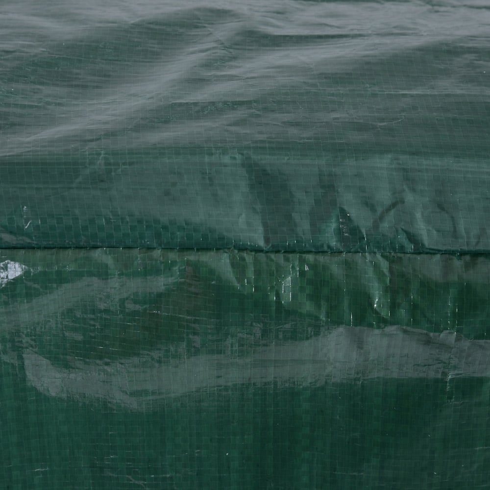 Outsunny Green 3 Seater Swing Bench Cover 150 x 155 x 215cm Image 4