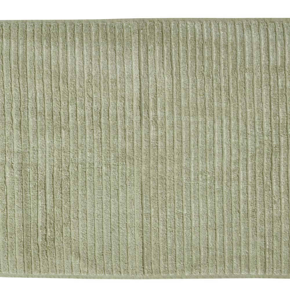 Wilko Sage Green Ribbed Hand Towel Image 4