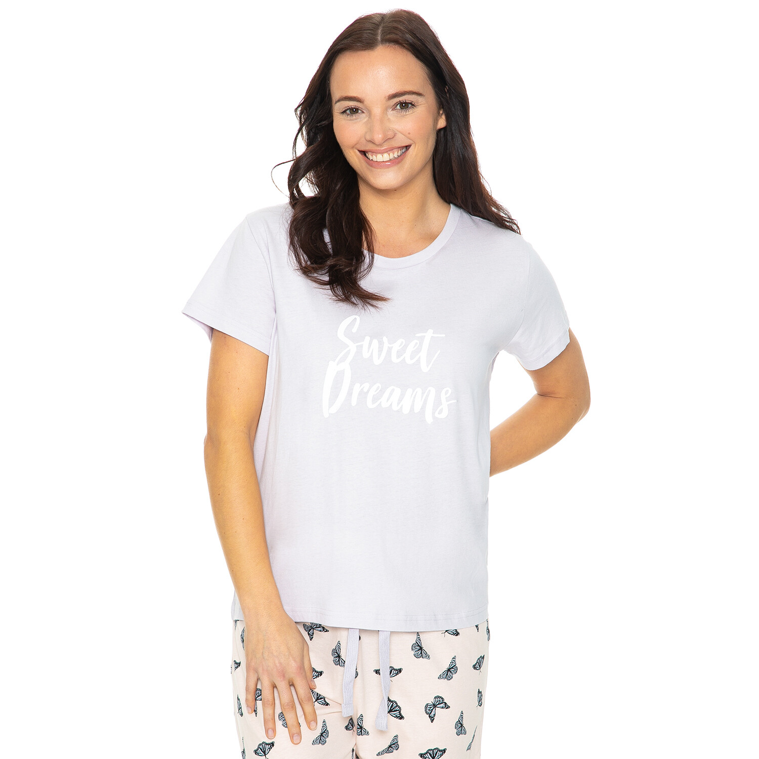 Sweet Dreams Ladies Loungewear Set - White / 10 Image 3