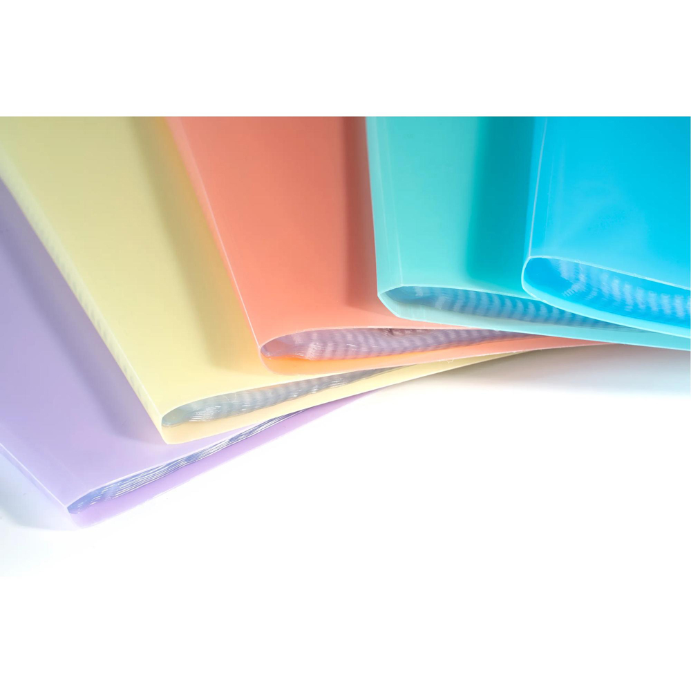 Exacompta Chromaline 40 Pocket Assorted Pastel Colour Display Book 10 Pack Image 8