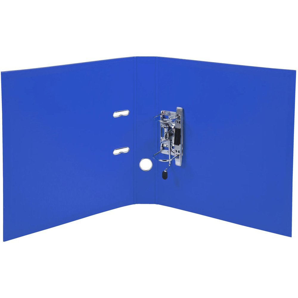 Exacompta PremTouch A4 Dark Blue PVC Lever Arch File 10 Pack Image 2
