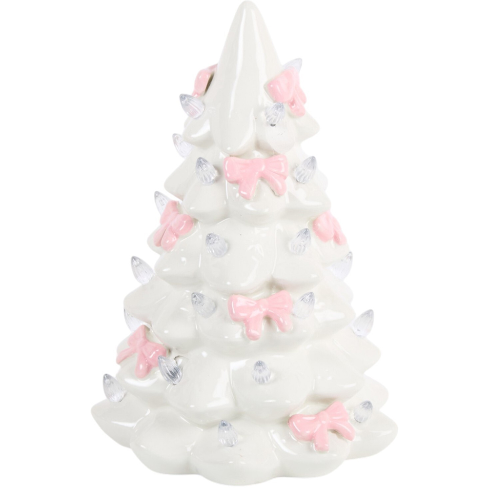 LED Pink Bow Christmas Tree Image 2