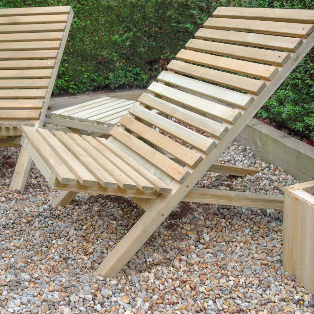 Forest Garden Slatted Chair Image 4