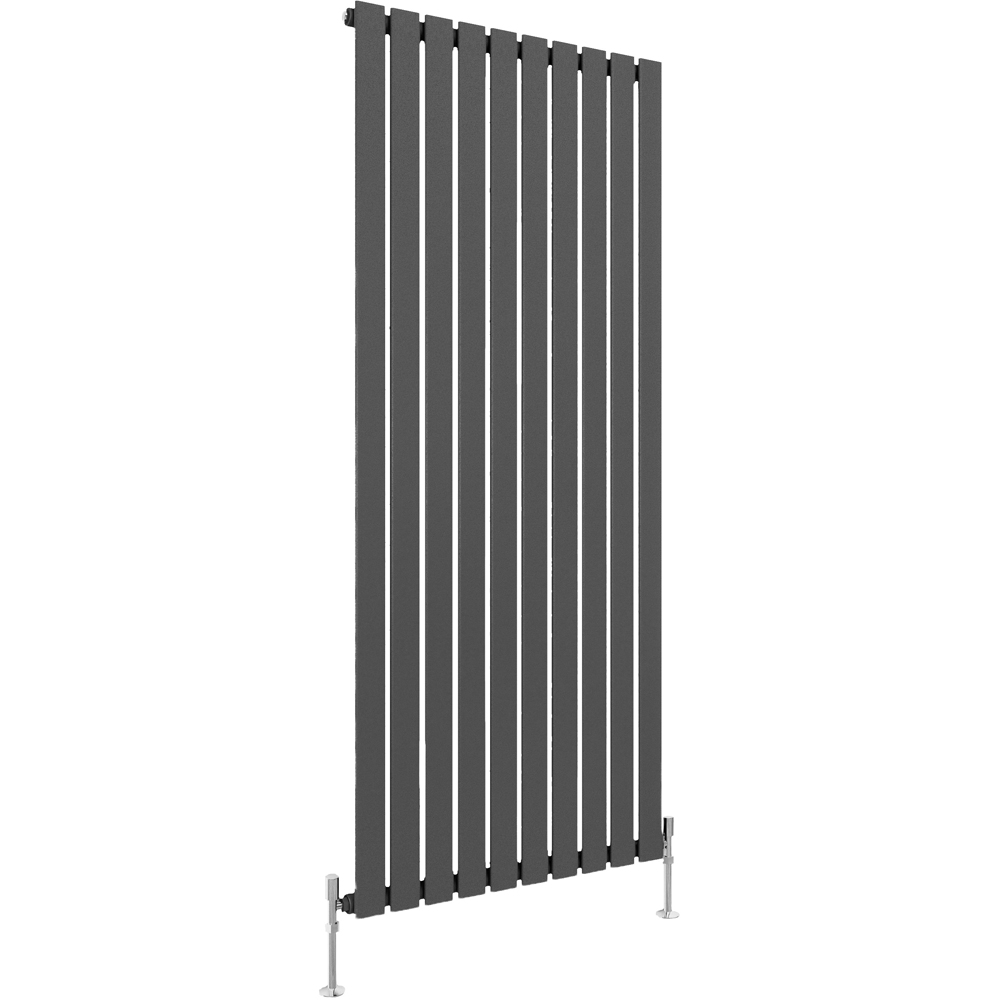Stech Homes 4402 BTU Anthracite Single Panel Radiator 1600 x 680mm Image 1