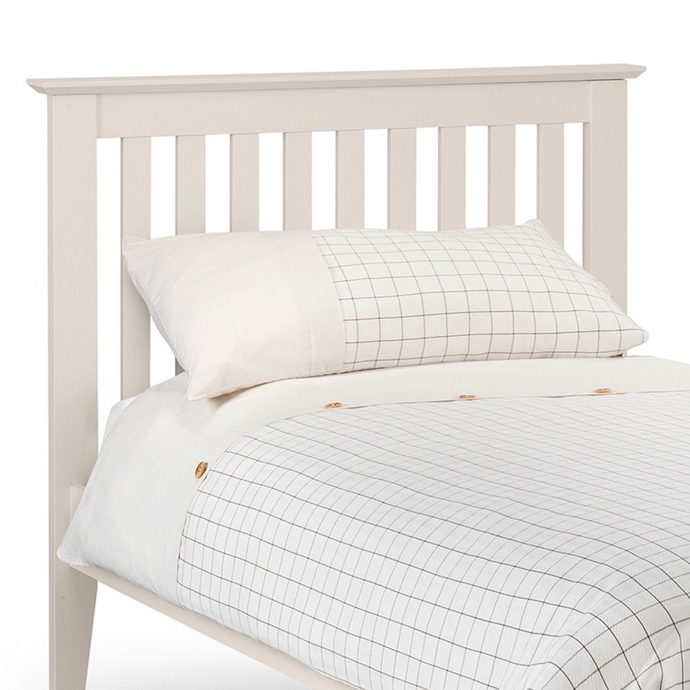 Julian Bowen Salerno Single Ivory Shaker Bed Image 3