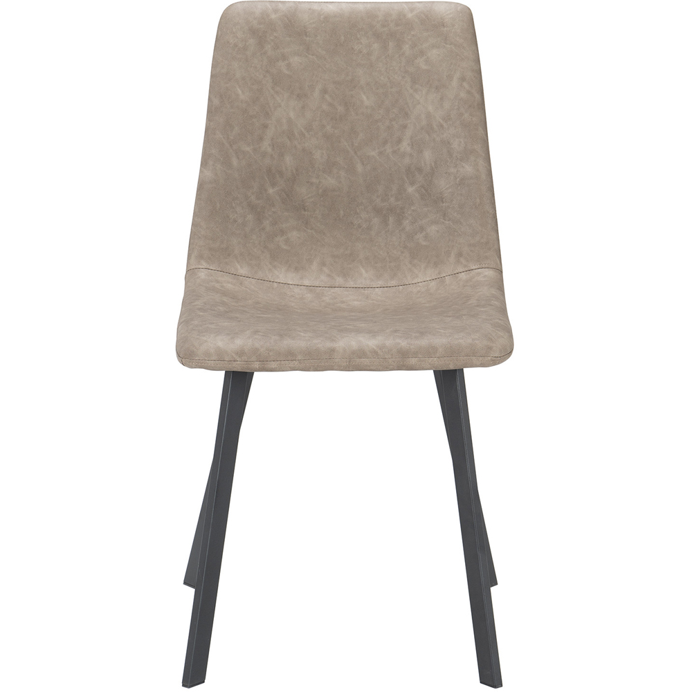 Ezra Set of 2 Brown Dining Chair Image 4