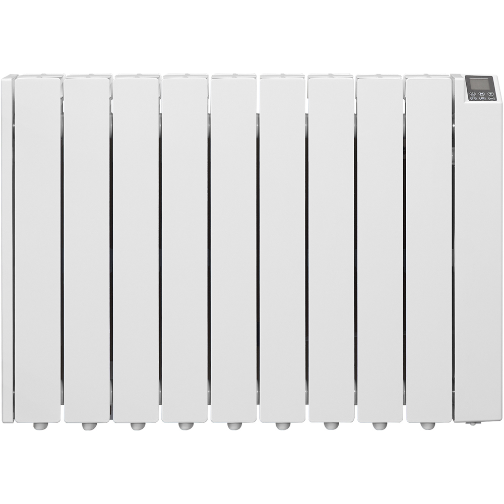 Adam Alba White Oil-Filled Electric Radiator 1500W Image 3