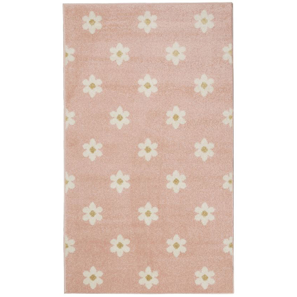 Homemaker Echo Pink Daisy Rug 80 x 150cm Image 2