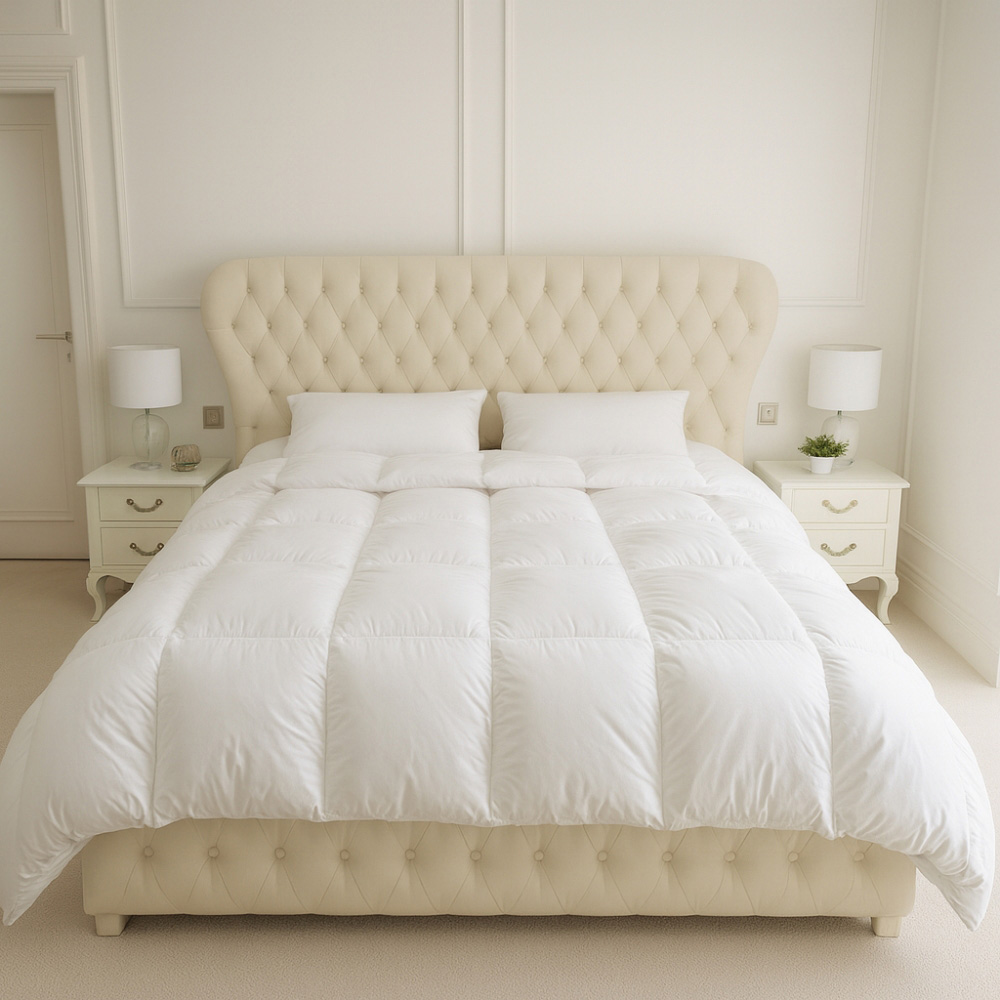 MHG Living Single White Duck Feather and Down Extra Warm Winter Duvet 15 Tog Image 5