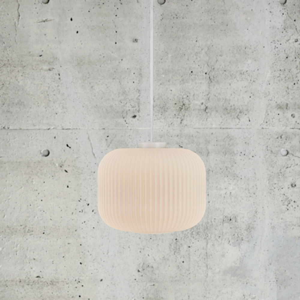Nordlux Milford 30 Opal White Pendant Lamp Image 2