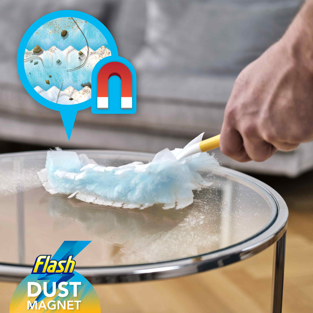 Flash Duster Dust Magnet XL Starter Kit 1 XL Handle + 2 Refills Image 6