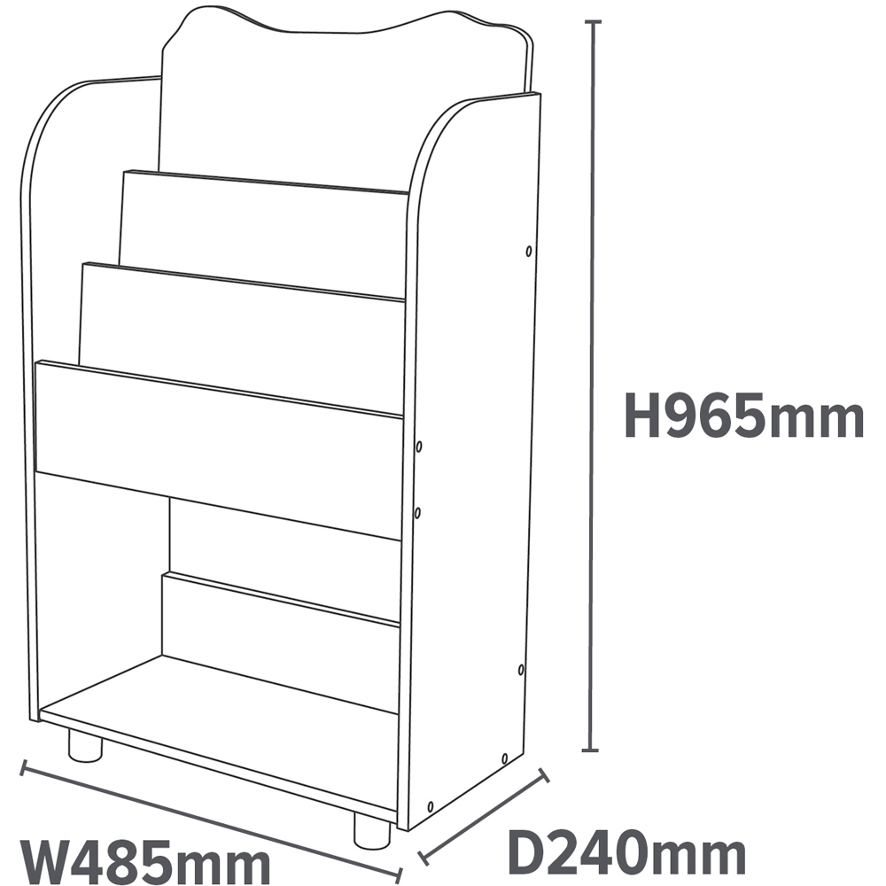 Liberty House Toys Kids Safari Bookcase. Image 9