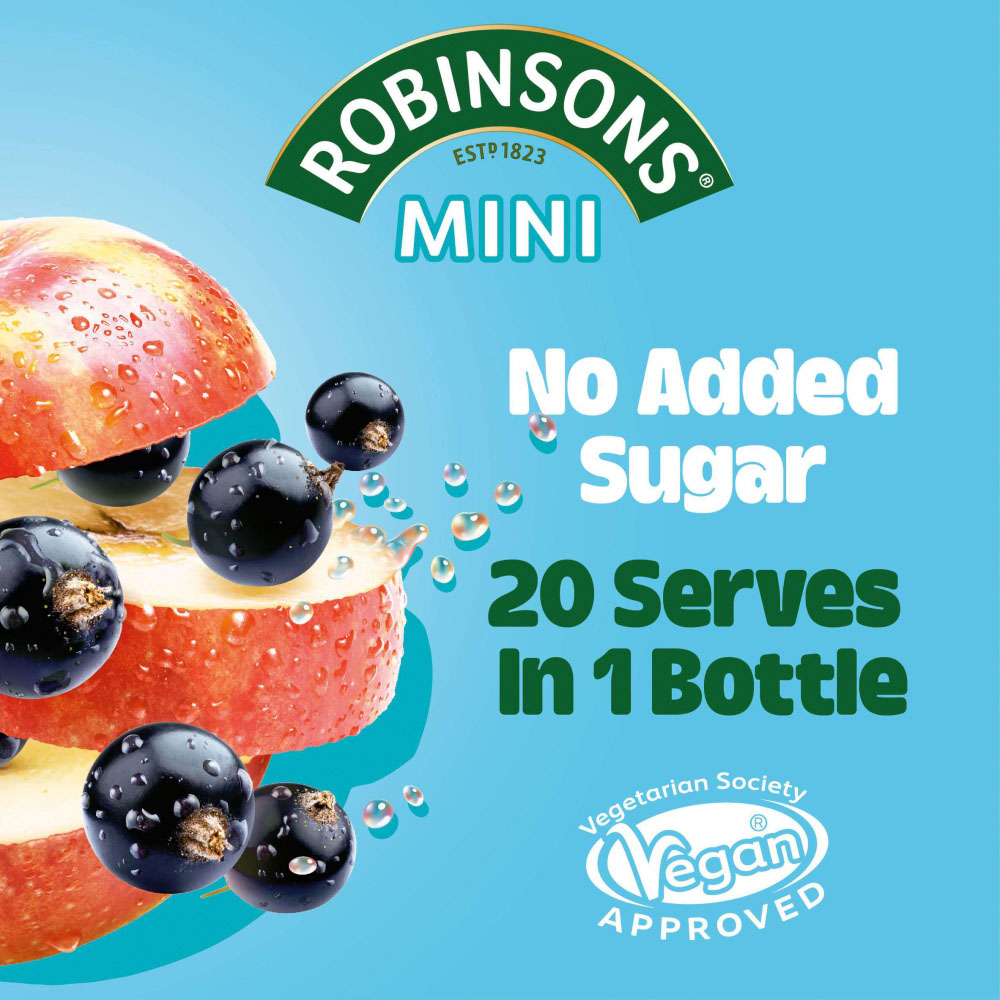 Robinsons Mini Apple/Blackcurrant 66ml Image 2