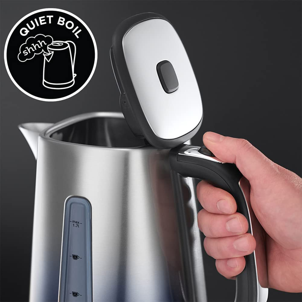 Russell Hobbs 25111 Midnight Blue Eclipse Quiet Boil 1.7L Kettle Image 4