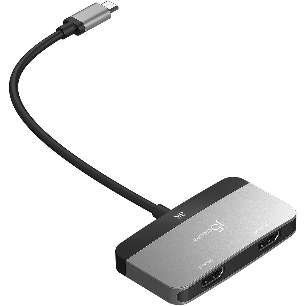 J5 Create 8K USB-C to Dual HDMI Adapter Image 5