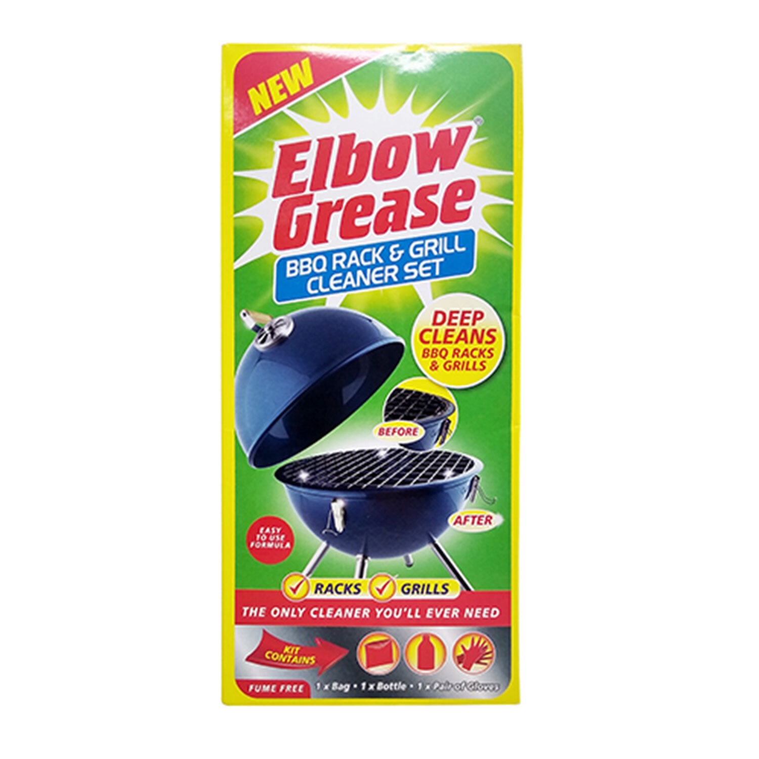 Elbow Grease BBQ Rack Grill Cleaning Set Image