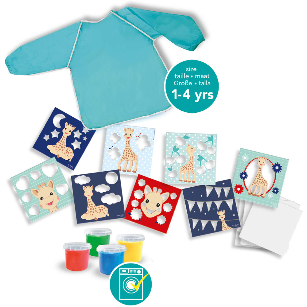 SES Creative Sophie La Girafe Fingerpaint Activity Set Image 2