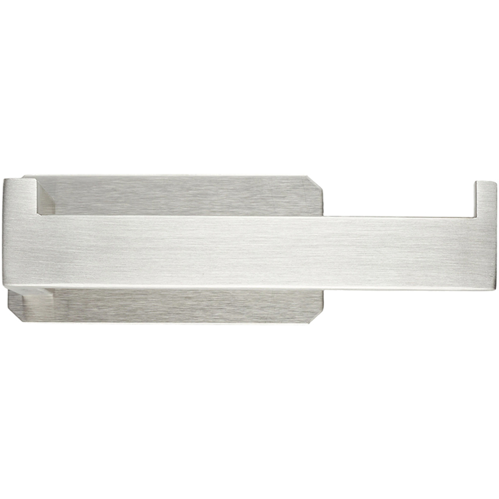 Living and Home 4-Piece Silver Self-Adhesive Stainless Steel Bathroom Hardware Set Image 6