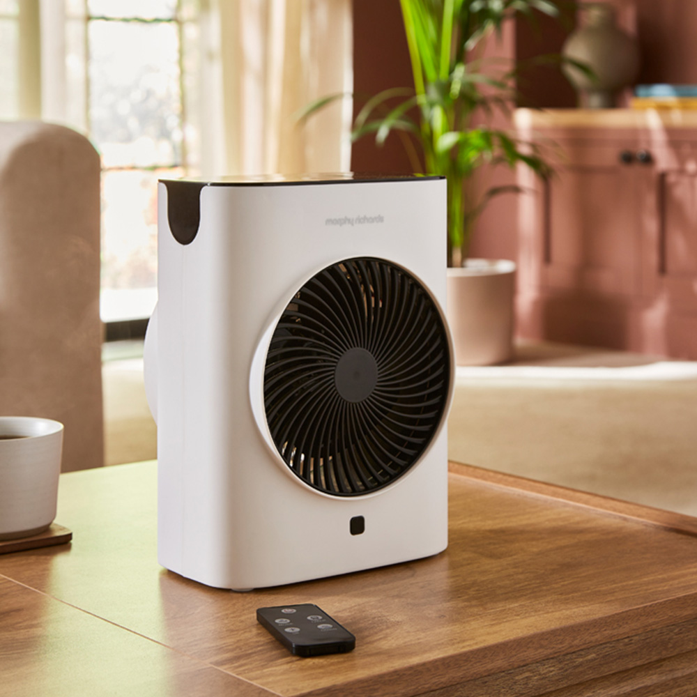 Morphy Richards White Upright Fan Heater 2000W Image 8
