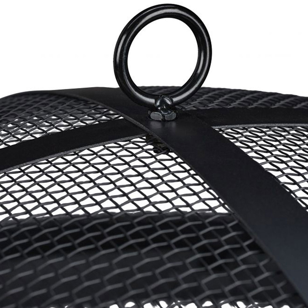 Neo Direct Black Outdoor Fire Pit Bowl Image 5