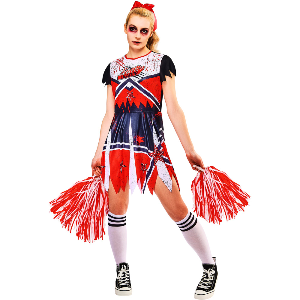Rubies Zombie Cheerleader Adult Costume XS Image 6