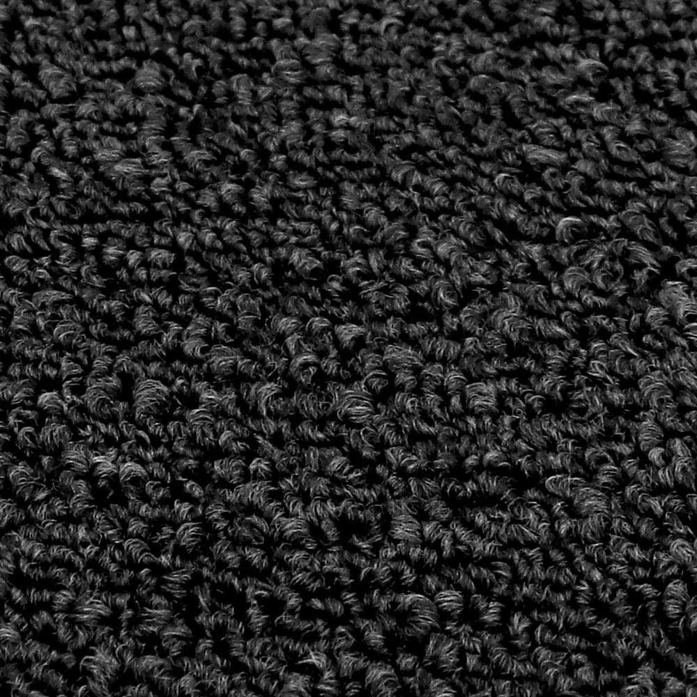 JVL Eden Black Indoor Machine Washable Doormat 40 x 60cm Image 5