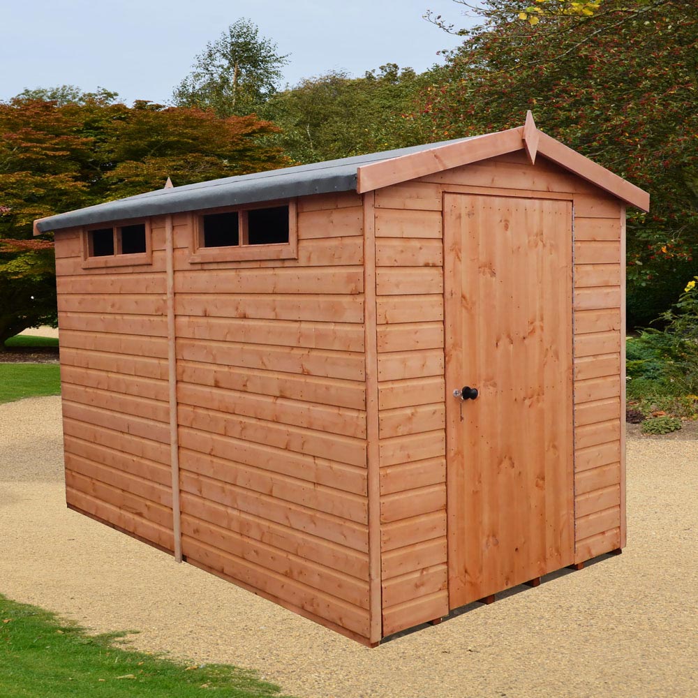 Shire 10 x 6ft Dip Treated Shiplap Apex Shed Image 2