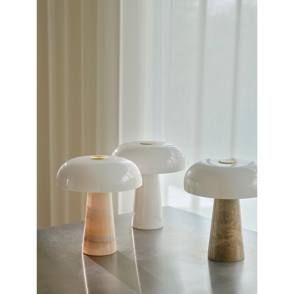 Nordlux Glossy Mini White Table Lamp Image 8