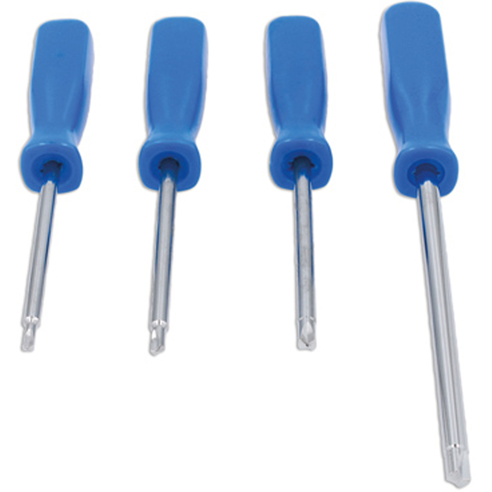 Laser 4 Piece Clutch Head Screwdriver Set Image 2