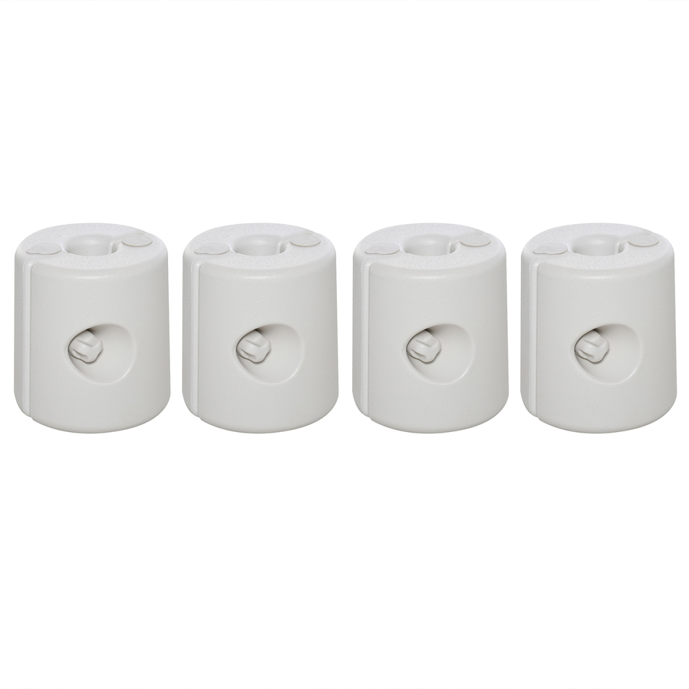 Outsunny White Tent Weight Base Set of 4 Image 1