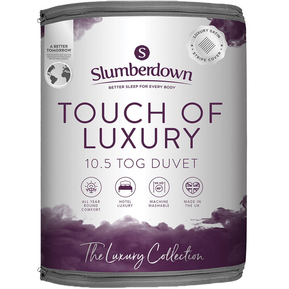 Slumberdown Touch of Luxury Double Duvet 10.5 Tog Image