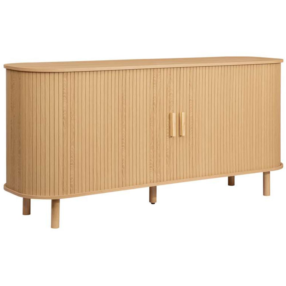 Birlea Axel 2 Door Fluted Brown Sideboard Image 2