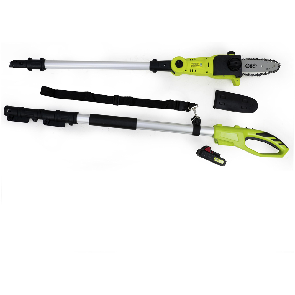 Garden Gear 20V Cordless Telescopic Chainsaw with 2 Batteries Image 2