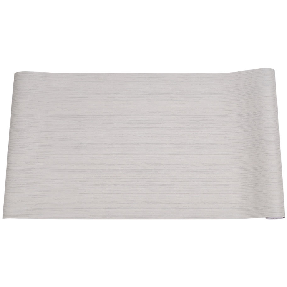Living and Home Beige Grey PVC Self Adhesive Wallpaper Image 3