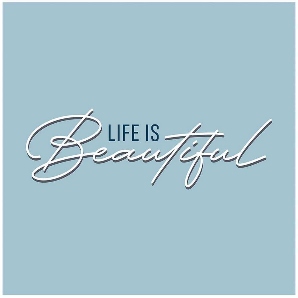 Mirrorstone Nexus Life Is Beautiful Quote Wi-Fi Infrared Heating Panel 350W 595 x 595mm Image 4