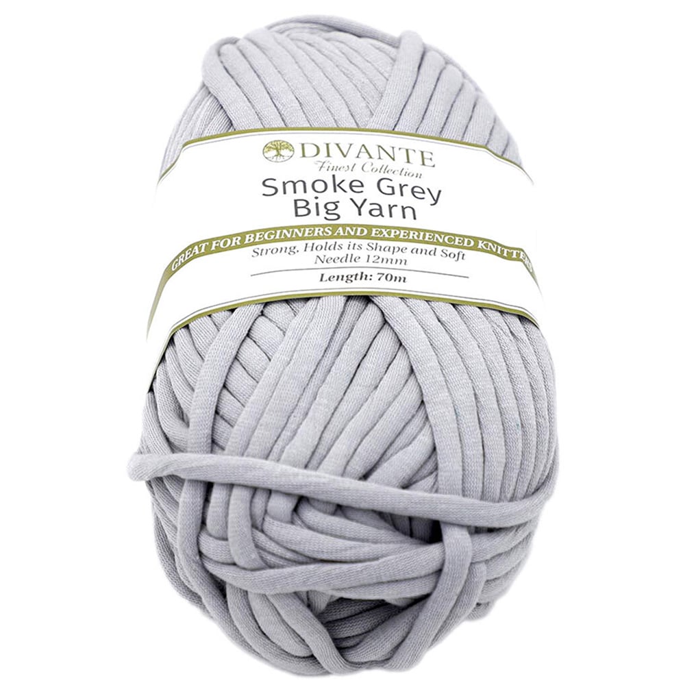 Divante Smoke Grey Big Yarn 250g Image